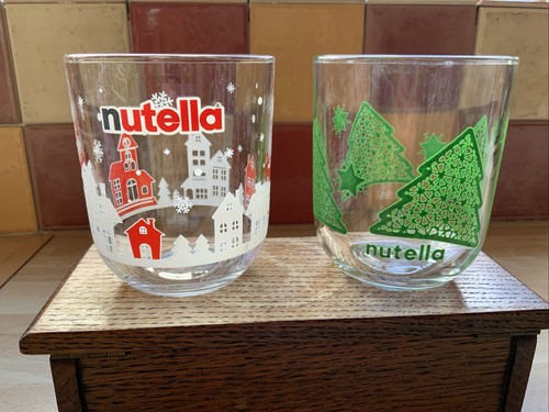 Bicchieri nutella natalizi - bicchieri,