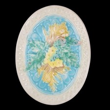 Antico piatto ovale - , vittoriano