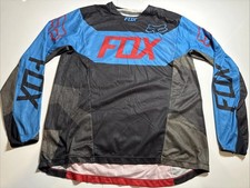 FOX FLEXAIR Maglia Uomo Estiva Manica Lunga Ciclismo MTB Freeride DH  Sz.L