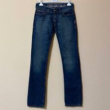 Frutta Denim Jeans Blu 28 Casual Classico Boho Streetwear Basic Alternative Y2K