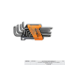 Set chiavi maschio torx - 8,