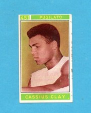 CAMPIONI dello SPORT 1967/68-PANINI-Figurina-n.451-CASSIUS CLAY-Recuperata BELLA