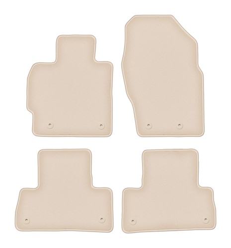 Set tappetini moquette beige