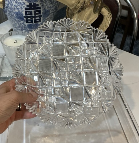 Antique brilliant cut crystal - antique,