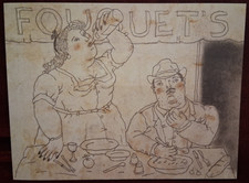 MENU BOTERO AU FOUQUET'S -