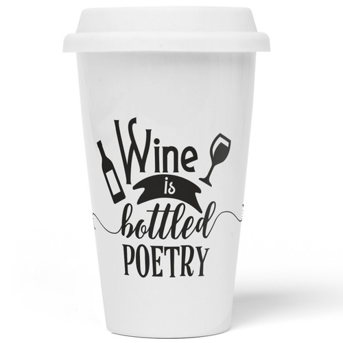 Vino bottiglia poesia - il,