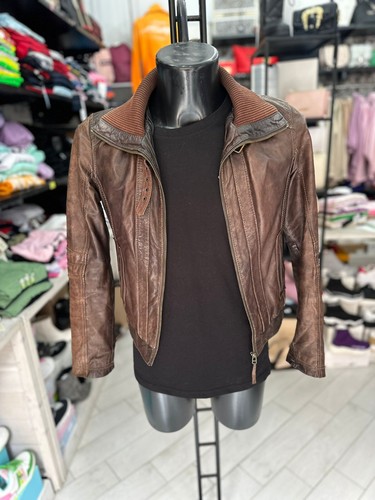 Real leather giacca vera - real,
