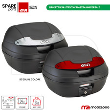 KIT BAULETTO NERO GIVI 34L CON
