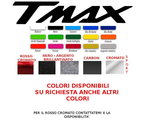 Adesivi tmax scritta - tmax, (coppia)