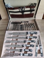 Set di coltelli, forchette, utensili da cucina VON STAINER 24 pezzi + valigetta