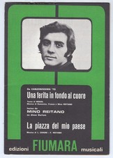 Spartito MINO REITANO Una ferita in fondo al cuore - La piazza del mio paese