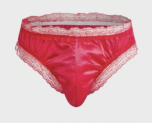 Lingerie intima uomo rosso