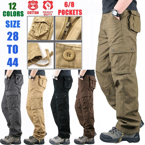 Pantaloni cargo uomo 100%