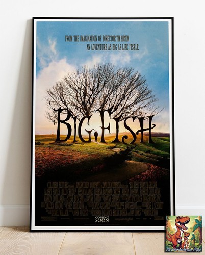 Big fish tim burton - big, repro