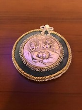 Angioletto Bimbo Angelo Neonato Nascita Battesimo Argento