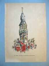 stampa old print LE CAMPANE