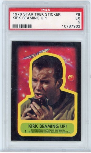 Adesivo topps star trek 1976 - topps,