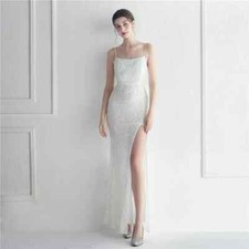 Vestito Abito Elegante Lungo