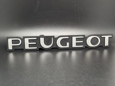 PEUGEOT 106 205 309 405 GTI LOGO EMBLEMA FREGIO STEMMA SCRITTA TARGHETTA BADGE