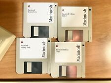 Kit 4 Floppy System 6.0.8 per  Macintosh Plus, SE, 512Ke e Classic in Inglese
