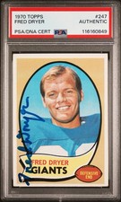 Fred Dryer 1970 Topps #247