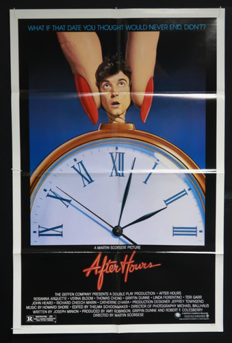 Poster after hours 1985 stile - poster,