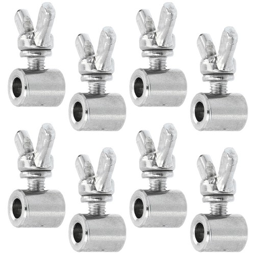 8pcs fermacavi per fune - fermacavi,