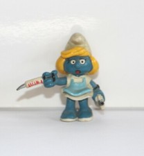 PUFFETTA INFERMIERA / NURSE SMURF, SCHLUMPF 1st Original PEYO Hong Kong 1981 