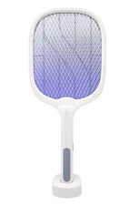 Racchetta Zanzare Elettrica, Ricaricabile Racchetta Antizanzare 2 in 1 Lampada A