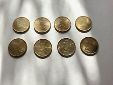 Lotto di 8 monete 200 Lire 1980 qFDC "FAO Valorizzazione della donna" Repubblica