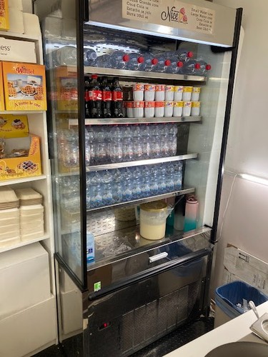 Espositore murale refrigerato