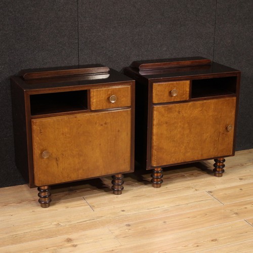 Coppia comodini legno - comodini,