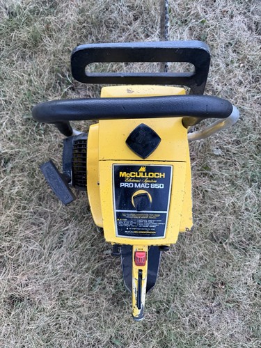 Mcculloch pro mac 850 chainsaw - pro,