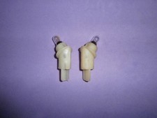 2X PORTALAMPADE COMPLETI DI LAMPADINA FARO ANTERIORE FIAT 126 BIS FIAT 127 128 