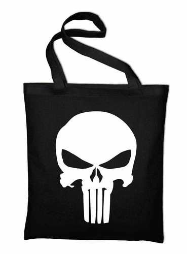 The punisher logo - logo, borsa