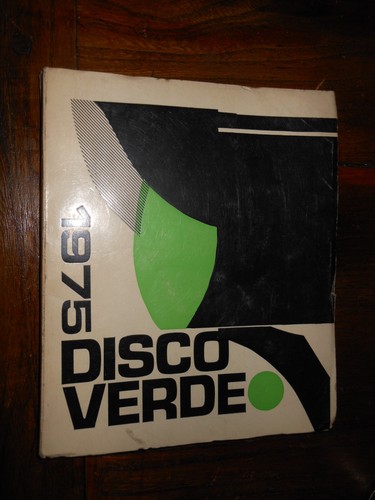 Disco verde 1975 - disco,