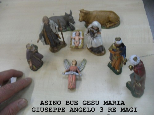 Presepe completo pastori landi - presepe,
