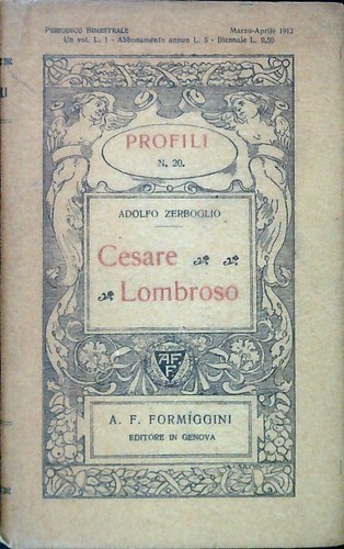 Cesare lombroso zerboglio - cesare,