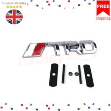 Logo griglia TRD cromato