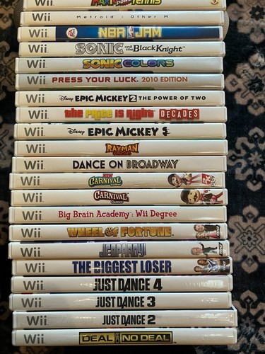 Nintendo wii games - nintendo,