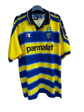 Rara maglia Shirt Trikot Match Worn Parma Calcio Buffon Crespo Osio Thuram Melli