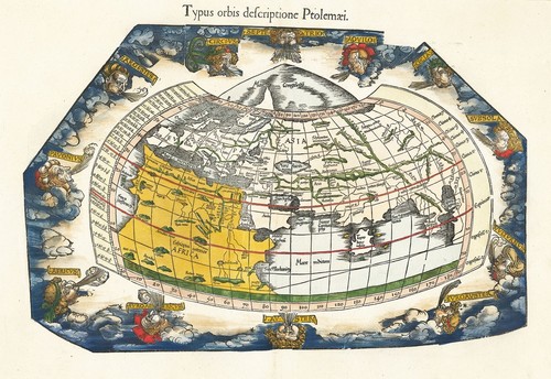 1522 mappa del - 1522, mondo
