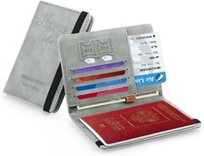 Custodia Passaporto Con Blocco