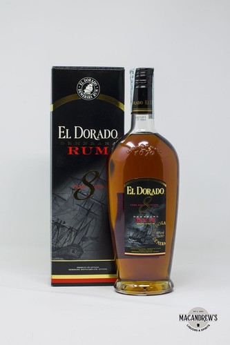 Demerara rum dorado 8yo - el, con
