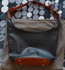 Borsa a tracolla POLLINI originale in pelle marrone/nero