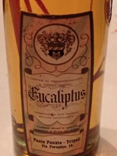 Liquore Eucaliptus, bottiglia