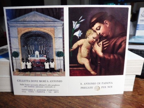 Antonio padova santino - s.,