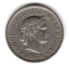 Moneta svizzera 10 - svizzera, da
