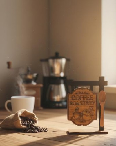 Insegna decorativa coffee - insegna, "coffee
