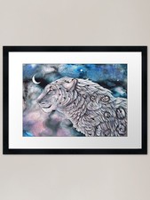 Stampa artistica con cornice